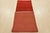 Gabbeh Runner 3’1” X 9’11” Red Wool Contemporary Hand-Knotted Oriental Rug For Sale - Image 12 of 13