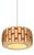 Mid-Century Modern Danish Pendant Lamp in Teak, 1960s For Sale