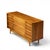 Young Manufacturing Mid Century Curved Walnut Credenza and Hutch For Sale - Image 11 of 12