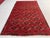 Islamic Vintage Afghan Bashiri Turkmen Ikat-Lattice Rug - 7'0" X 4'2" For Sale - Image 3 of 14