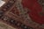 Early 18th Century Antique Turkish Rug Red Blue Medallion Style Sparta Design For Sale - Image 5 of 9