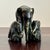 Mid-20th Century Brass Elephant Figure W/ Calves For Sale - Image 4 of 12