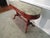 Traditional Pennsylvania House Solid Cherry Marble Top Console Table For Sale - Image 3 of 10