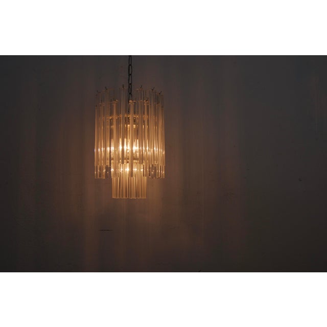 Murano Glass Chandelier from Venini, 1970s For Sale - Image 15 of 17