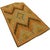 1880 American Hooked Rug 3' 4"x5' 7" This circa 1880 American hooked rug, measuring approximately 3' 4" x 5' 7", is a...