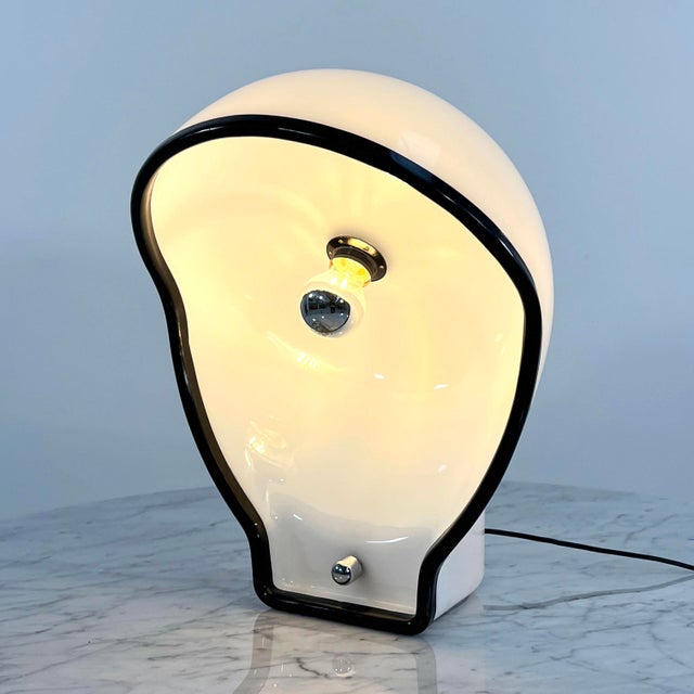 Birghitta Table Lamp by Fabio Lenci for Guzzini, 1970s For Sale - Image 6 of 15