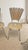 Vintage Fan-Back Dining Chairs with Beige Leatherette Upholstery, 1960s, Set of 6 For Sale - Image 16 of 18