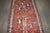 Red Early 20th Century Distressed Cloudband Karabagh Runner - 3'5" x 12'8" For Sale - Image 8 of 10