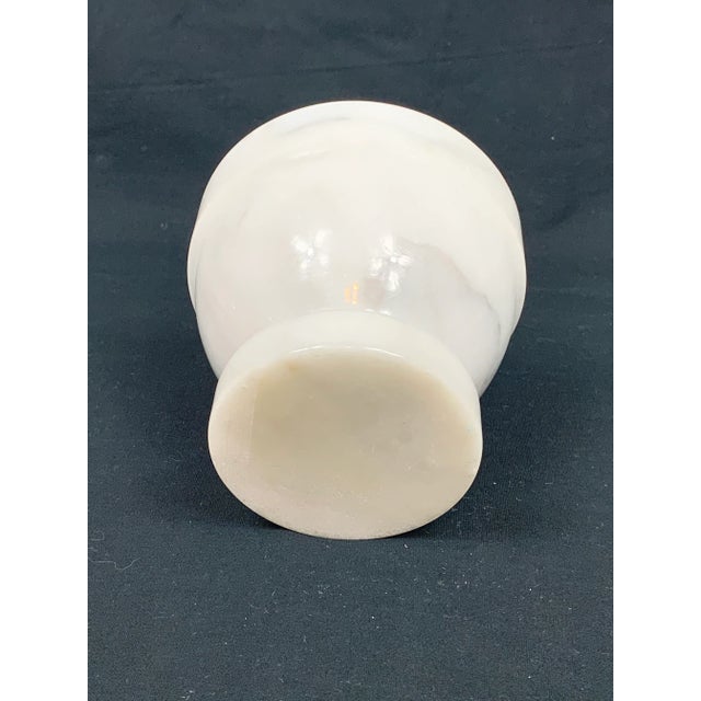 White Vintage Marble Decorative Bowl For Sale - Image 8 of 12