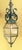 Antique Neoclassical Bronze Hanging Lantern / Pendent With Ornate Swan Motif For Sale - Image 4 of 17