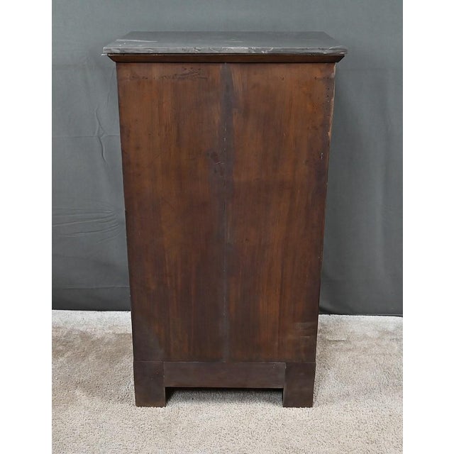 Late 19th Century Empire Walnut Living Room Cabinet For Sale - Image 16 of 18