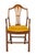 Hepplewhite 6 Dining Chairs and 2 Armchairs in Mahogany, 1890s, Set of 8 For Sale - Image 9 of 16