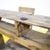 Rustic Double Wooden School Desk with Integrated Seats For Sale - Image 3 of 11