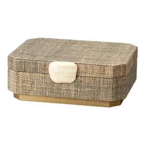 Jamie Young Eden Box in Grey Steel