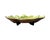 Vintage Mid Century Modern 1960s Treasure Craft Vibrant Green Sara Shell Clam Serving Dish Bowl Candy For Sale In Palm Springs - Image 6 of 6