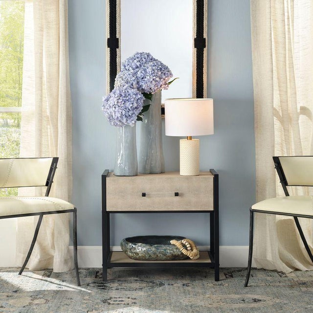 With its refined lines and luxurious materials, this side table perfectly blends elegance with functionality. The single...