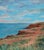 Coastal Landscape -- Red Cliffs by Ander Kase For Sale - Image 4 of 9