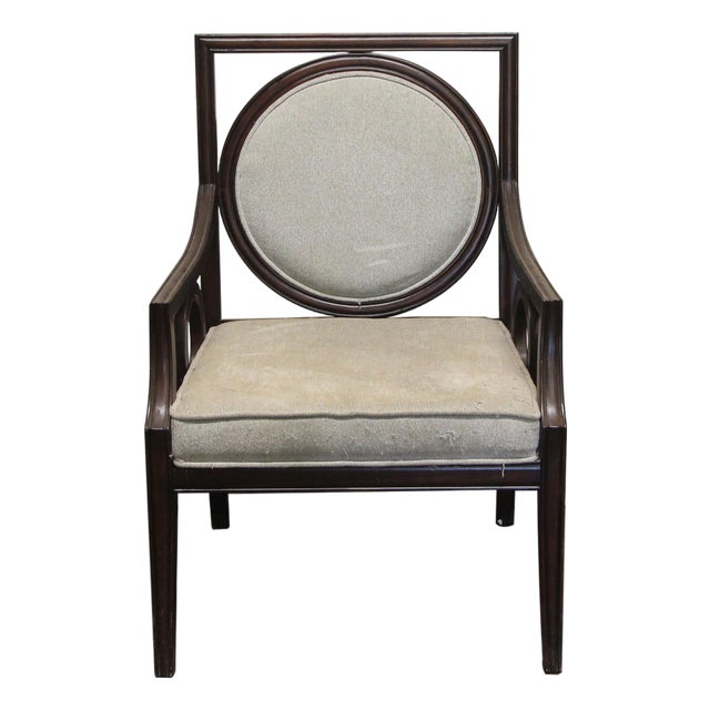 Modern Style Wood Arm Chair For Sale