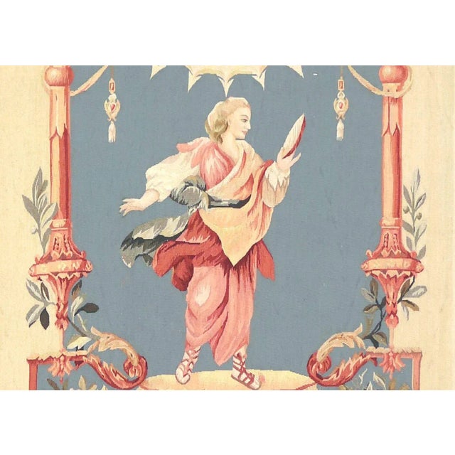 French 1980s French Aubusson Tapestry For Sale - Image 3 of 7