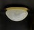 Wonderful large Venini ceiling lamp chandelier, Tessuto model, design from the 1970s, made of brass with a splendid Murano...