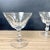 1990s Crystal Thumbprint Pattern Coupe Glasses - Set of 6 For Sale - Image 4 of 9