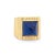 This is part of Chairish’s Fine Jewelry assortment. Vintage Tiffany & Co lapis lazuli ring crafted in 18 karat yellow gold...