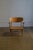 1951 HANS J. WEGNER Lounge Chair, model no. CH-22 manufactured by Carl Hansen & Søn, Denmark. Oak frame with rush seat. In...