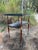 A Mid-Century Gem! This table has all the best finishes combined to make for an elegant side table. Slate style second...