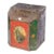 Antique Painted Metal Commercial Tea Storage Bin For Sale