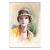 1960s "Woman in Yellow P5.26" Watercolor Painting by Eve Nethercott For Sale