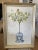 Stunning pair of framed Fruit Tree Decorative Prints. Featuring delicately stylized trees rendered in soft, green neutral...