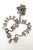 Art Smith Vintage Artisan Squiggly Hand Wrought Brass Clip on Dangle Earrings, !970's For Sale - Image 4 of 8