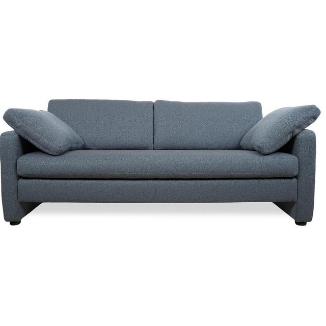 Two-Seater Sofa in Blue Fabric from COR For Sale - Image 11 of 11