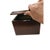 Brown 1980s Rare the Bombay Company Recipe Cards Box Storage Wood Nostalgia Brand New VNT For Sale - Image 8 of 16