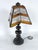 Large Brutalist Thick Glass and Metal Table Lamp by Longobard, Italy, 1970s For Sale - Image 18 of 18
