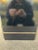 1980s Postmodern Side Tables With Mirror Top & Black Laquered Pedestal Base For Sale - Image 9 of 12