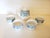 Vintage Tea Pot With Strainer & 4 Cups For Sale - Image 10 of 11