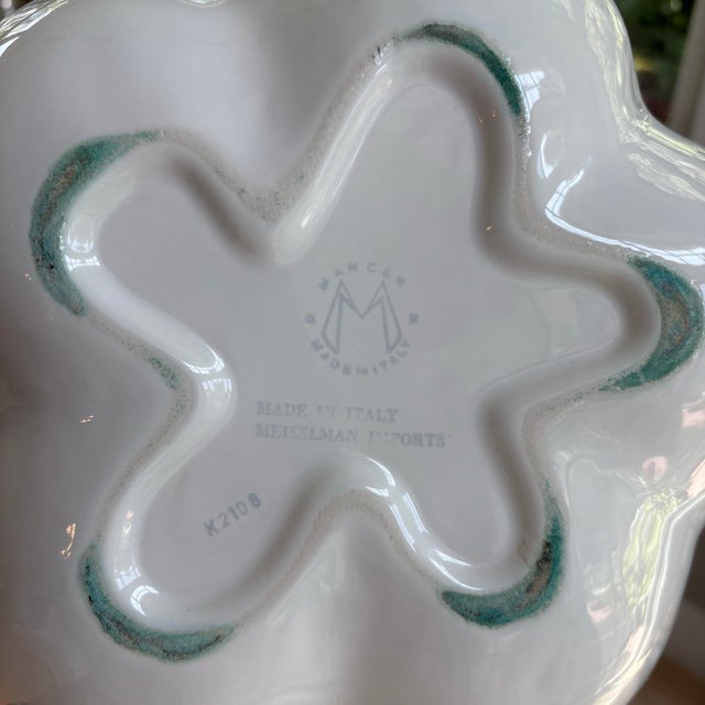 Vintage Mancer Meiselman Imports Italian Pumpkin Tureen and Vine Ladle 2 Pieces For Sale In Providence - Image 6 of 12