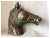 1960s Vintage Horse Head Sculpture, Western Theme Equestrian Figure For Sale - Image 5 of 7