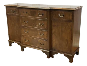 English Mahogany Sideboard, 1950s