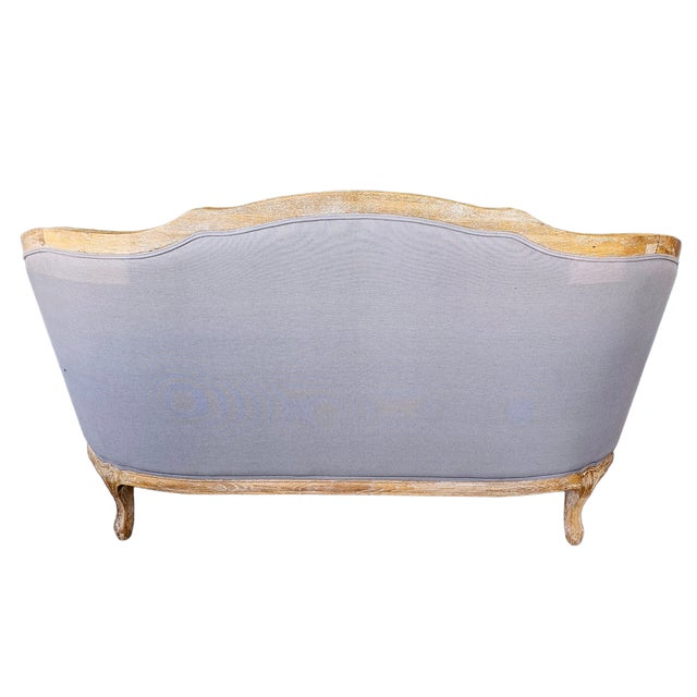 Ballard Designs Louis XV Style French Rococo Settee Loveseat 59" For Sale - Image 14 of 15