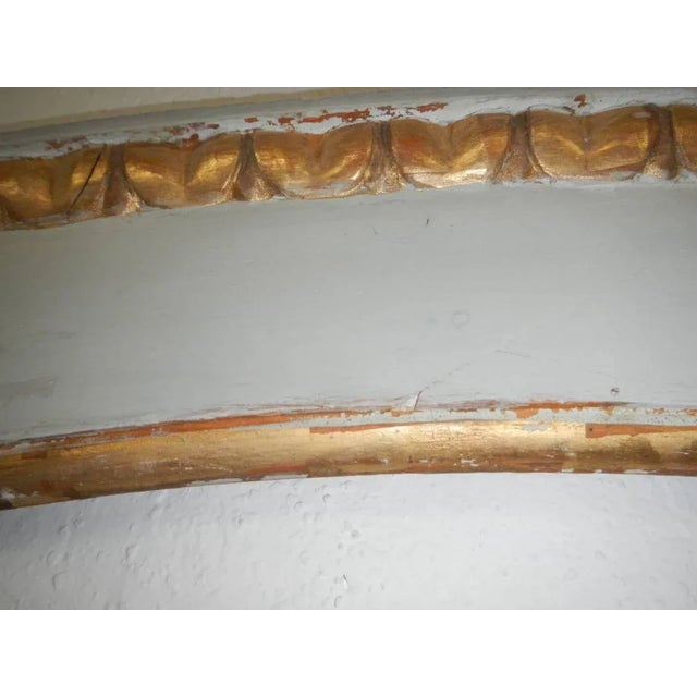 Gold Italian Lacquered Frame with Torciglione Forge Gold, 1920s For Sale - Image 8 of 14