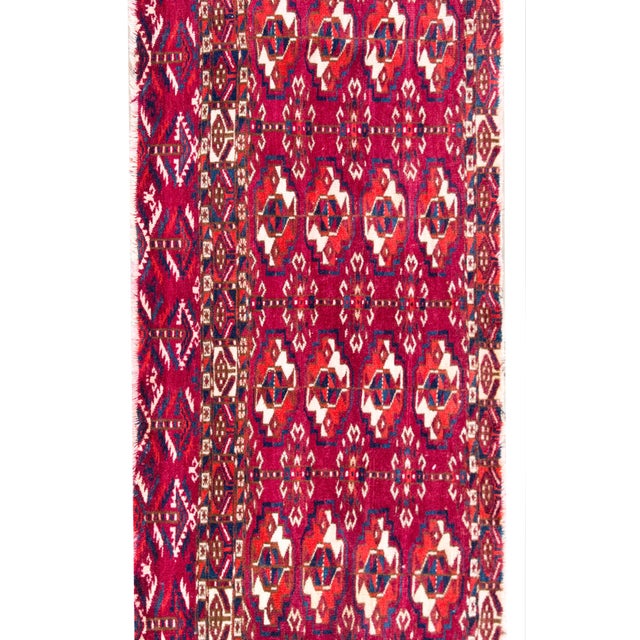 Early 20th Century Persian Turkmen Teke Rug For Sale - Image 9 of 14