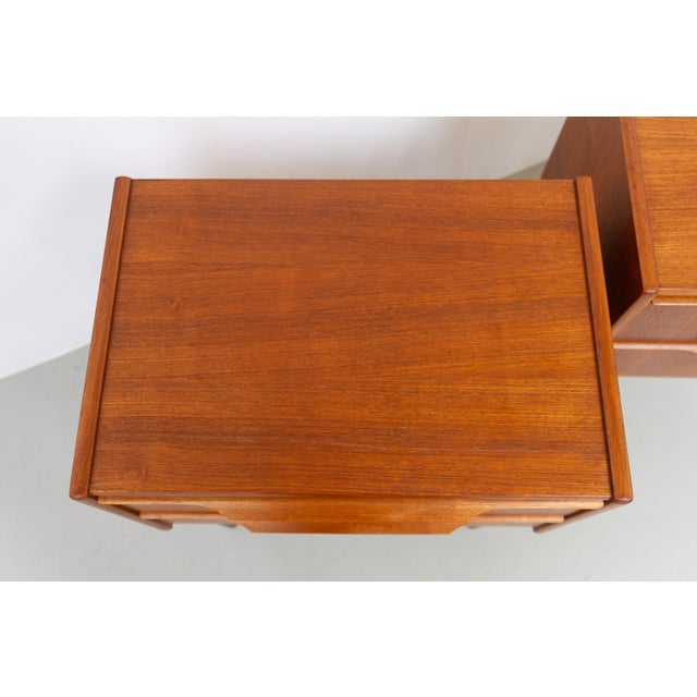 Danish Modern Teak Nightstands by A. Bjerrum & Søn, 1960s, Set of 2 For Sale - Image 18 of 18