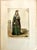 These watercolor works display historical English fashion starting in the Late Medieval period through the Early...