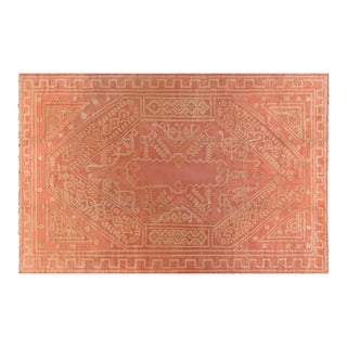 Antique Turkish Oushak Rug For Sale