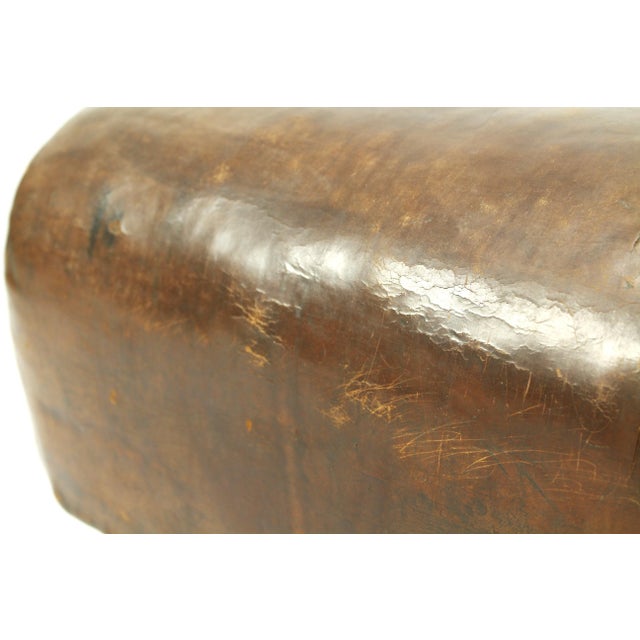 Leather Gym Seat by Jan Richter, Brno,1930s For Sale - Image 9 of 12