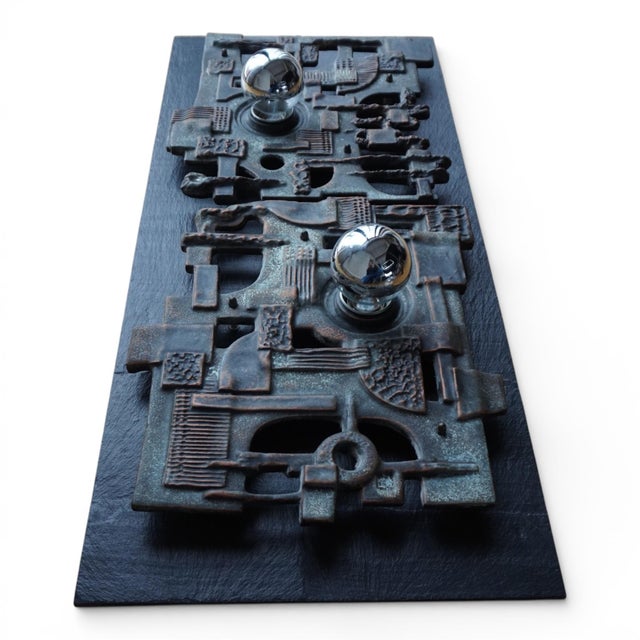 Brutalist Wall Lamp from Brakelmann & Becker, 1970s For Sale - Image 6 of 15