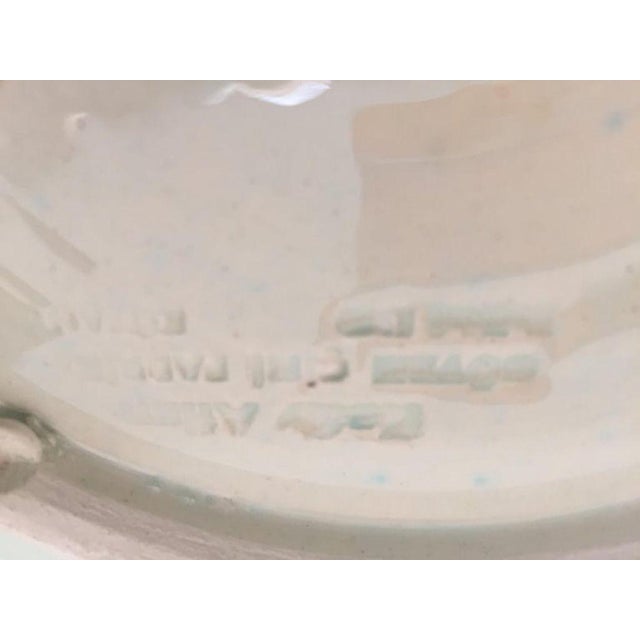 Moorish Floral Design Polychrome Hand Painted Ceramic Decorative Plate For Sale In Palm Springs - Image 6 of 12