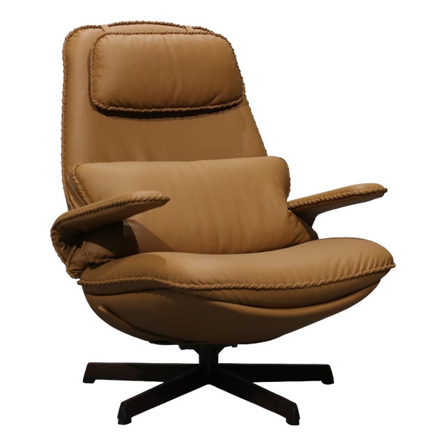 Mid-Century Modern MS86 Chair in Leather by Madsen & Schübel, 1960s For Sale